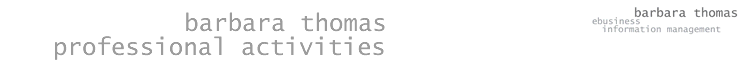 barbara thomas professional activities