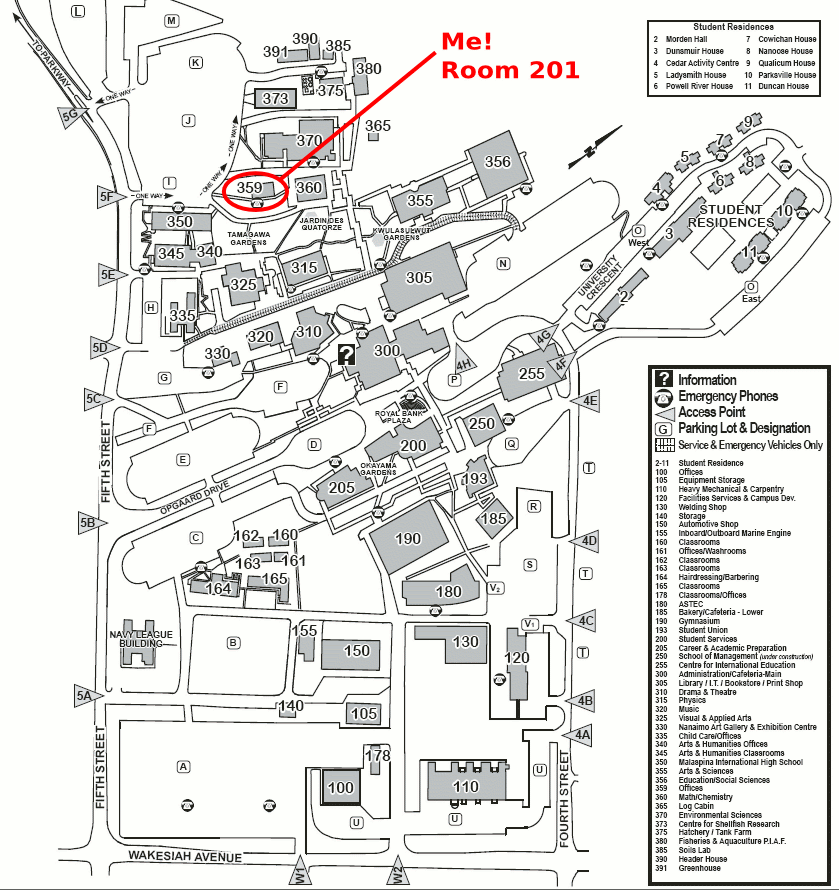 Viu Campus Map